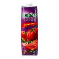 Сік Sandora Пікантний томатний з сіллю відновлений 0.95л