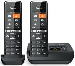 Радиотелефон DECT Gigaset Comfort 550 AM DUO Black Chrome
