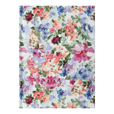 Нотатник FLORA, А6, 64 арк., клітинка, тверда обкладинка, мат. ламінація+лак