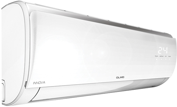 Кондиционер OLMO Innova OSH-18LD7W, 55 м2, on/off, A/A, R-410A, белый