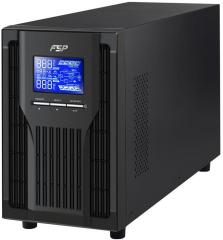 Джерело безперебійного живлення FSP Champ 1K, 1000VA/900W, LCD, USB, 3xSchuko (CH-1101TS)
