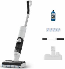 Пилосос Rowenta безпровідний X-Clean 5 Pro, 250Вт, вологе прибирання, конт пил -0.5л, вода -0.65л, автон. робота до 50хв, вага-4.2кг, микрофильтр, білий