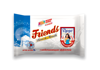 Мило госп. д/прання з відбілюючим ефектом "Друг" 125г