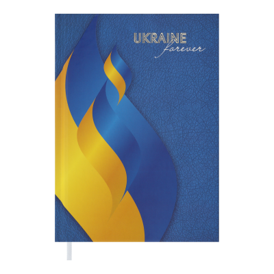 Щоденник недатований UKRAINE, A5, червоний