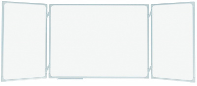 Дошка-триптих для письма маркером/керамічна поверхня 120x180/360 см