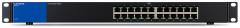 Комутатор Linksys LGS124 24xGE, Некерований