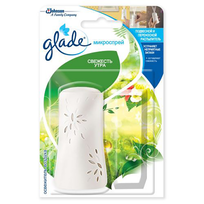 Glade Мікроспрей 10мл Ранкова свіжість