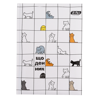 Щоденник шкільний CATS, В5, 48арк, тверд. обкл. "сендвіч", KIDS Line