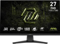Монітор MSI 27" MAG 272F-X24 2xHDMI, DP, Audio, IPS, 240Hz, 0.5ms, sRGB 122%, FreeSync