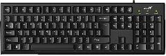 Клавиатура Genius KB-100 USB  Black