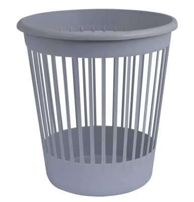 Кошик офісні для паперів 10л сірий