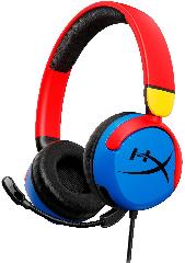 Гарнитура игровая HyperX Cloud Mini, mini-jack, 1.2м, разноцветный