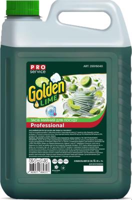 Засіб для миття посуду Golden Lime ЛАЙМ, 5л (3 шт/ящ)