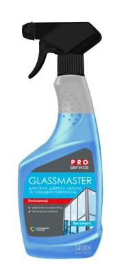 Засіб для скла, металу, та глянсових поверхонь GlassMaster 0,55л (15шт/ящ)