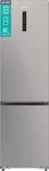 Холодильник з нижн. мороз. камерою Gorenje, 203х66х60см, 2 двері, 283(130)л, А+, Total NF, Зона св-ті, Інвертор, Зовн. Дисп, Wi-Fi, нерж