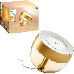 Светильник настольный умный Philips Hue Iris, 2000K-6500K, RGB, ZigBee, Bluetooth, диммирование, золотой
