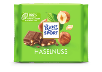 Шоколад Ritter Sport молочний з лісовими горіхами 100г. Склад: цукор, какао-масло, какао терте, фундук подрібнений, молоко незбиране сухе, лактоза, молоко знежирене сухе, жир молочний, емульгатор леци
