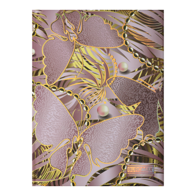 Нотатник TRACERY, А5, 80 арк., клітинка, тверда обкладинка, мат. ламінація з поролоном, світло-рожевий