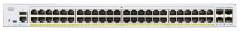 Комутатор Cisco CBS250 48xGE, PoE, 4x10G SFP+, Smart