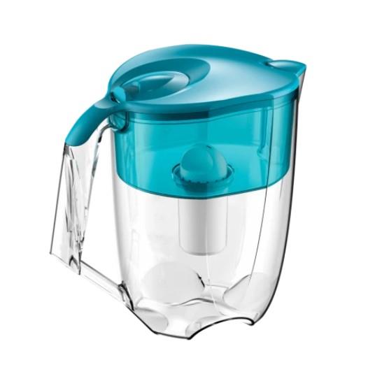 Фильтр-кувшин Ecosoft Maxima 5л (3.5л очищенной воды) с фильтр-картриджем, аква грин