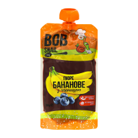 BOB SNAIL ПЮРЕ БАНАН ЧОРН 250Г