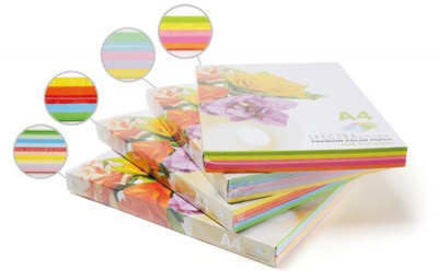 Папір А4 МІКС інтенсив Rainbow Pack Deep, МІКС інтенсив