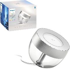 Светильник настольный умный Philips Hue Iris, 2000K-6500K, RGB, ZigBee, Bluetooth, диммирование, серебристый