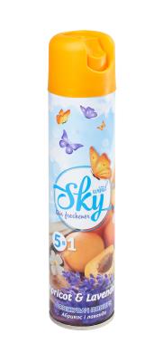 Аэрозоль Sky Wind Абрикос та лаванда, 300мл
