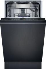 Посудомийна машина Siemens вбудована, 10компл., C, 45см, дисплей, 3й кошик, Zeolith, білий