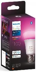 Лампа умная Philips Hue E27, 11W(60Вт), 2000K-6500K, RGB, ZigBee, Bluetooth, диммирование