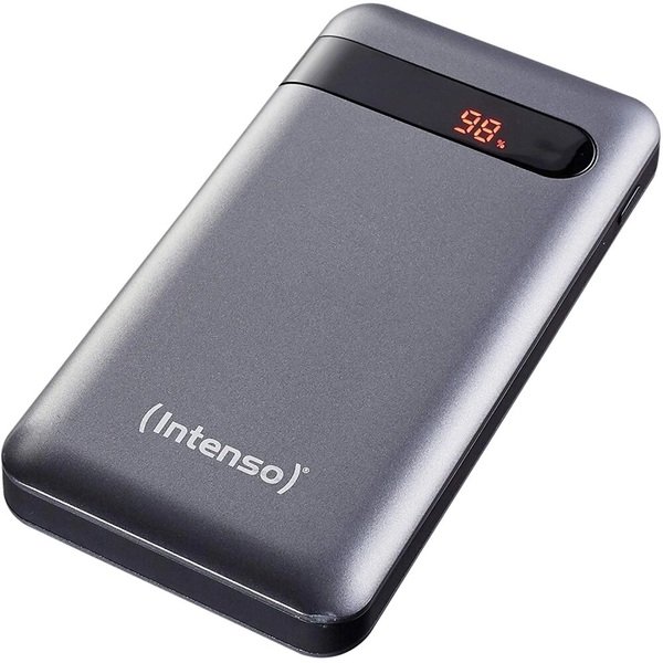 Портативное зарядное устройство Power Bank Intenso 10000mAh 20W PD, QC Grey