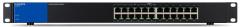 Комутатор Linksys LGS124P 24xGE (12xPoE), 120Вт, Некерований