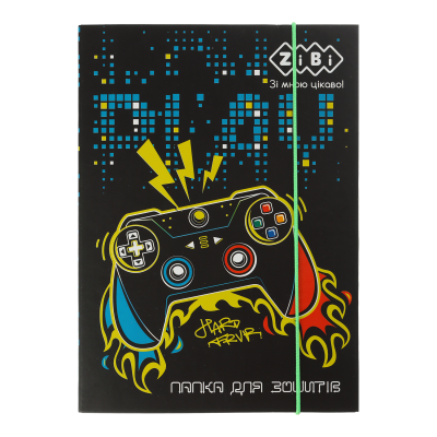 Папка для зошитів "FOOTBALL", картонна, на резинках В5+ KIDS Line