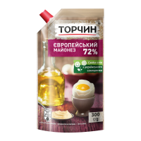 ТОРЧИН МАЙОНЕЗ ЄВРОП. ДП 300Г