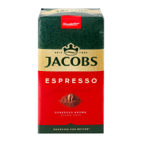 Кава Jacobs Espresso натуральна смажена мелена 450г