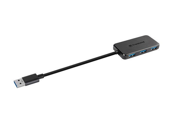 Хаб Transcend USB 3.1 Type-A > 4xUSB 3.1 Type-A пасивний
