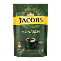 Кава Jacobs Monarch натуральна розчинна сублімована 100г