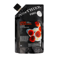 Пюре Ponthier Lychee фруктове пастеризоване 1кг. Склад: лічі 99.9%, антиоксидант: аскорбінова кислота. Енергетична цінність продукту: 247кДж/100г, 58ккал/100г. Поживна (харчова) цінність продукту: біл