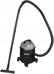 Пилосос професійний GRAPHITE 1200Вт 18кПа контейнер 20л колеса
