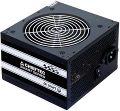 Блок живлення CHIEFTEC Smart  (500W), >85%, 120мм, 1xMB 24pin(20+4), 1xCPU 8pin(4+4), 2xMolex, 3xSATA, 1xPCIe 8pin(6+2)