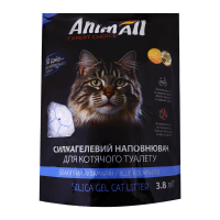Наповнювач для котячого туалету AnimАll Блакитний аквамарин силікагелевий 5л. Рекомендований спосіб приготування/вживання: 1. Наповніть сухий і чистий туалет наповнювачем AnimAll (шар від 3 до 5 см).