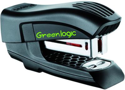 Степлер компактний GREENLOGIC MINI, пластиковий, 15л., (скоби №24/6; 26/6), асорті