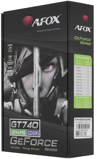 Видеокарта AFOX GeForce GT 740 4GB GDDR5