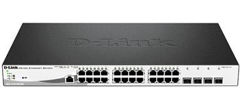 Комутатор D-Link DGS-1210-28P/ME рев B 24xGE PoE, 4xSFP