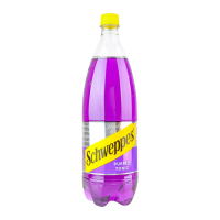 Напій безалкогольний Schweppes Purple Tonic сильногазований 1л. Склад: вода питна, цукор, діоксид вуглецю, кислота (лимонна кислота), натуральні ароматизатори, овочеві та фруктові концентрати (батат,, 12 шт.