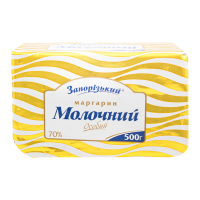 ЗАПОРІЗЬКИЙ МАРГАРИН 70%500Г : МОЛОЧНИЙ