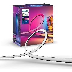 Лента светодиодная умная Philips Hue Play для ТВ 65", 0.5W(20Вт), 2000K-6500K, RGB, Gradient, ZigBee, диммирование, блок питания, 254см