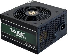 Блок питания CHIEFTEC Task  (400W), >85%, 80+ Bronze, 120мм, 1xMB 24pin(20+4), 1xCPU 8pin(4+4), 3xMolex, 5xSATA, 1xPCIe 8pin(6+2)