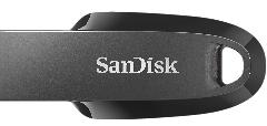 Накопитель SanDisk  256GB USB 3.2 Type-A Ultra Curve Black
