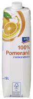 Сік Aro апельсиновий 100% 1л